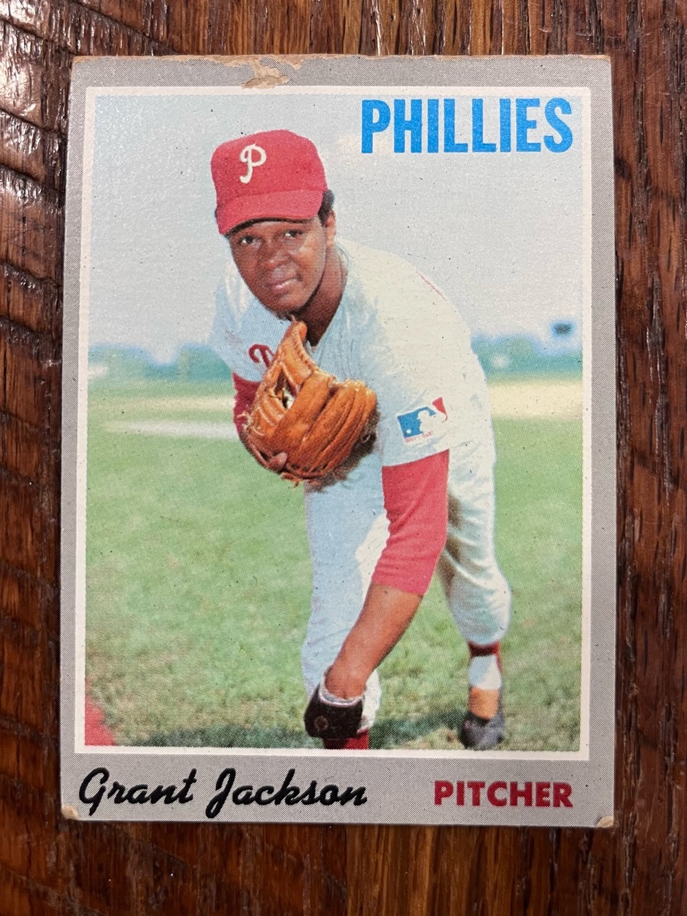 Grant Jackson 1970 Phillies Pitcher Tops #6